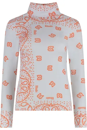 Rhude Printed stretch top
