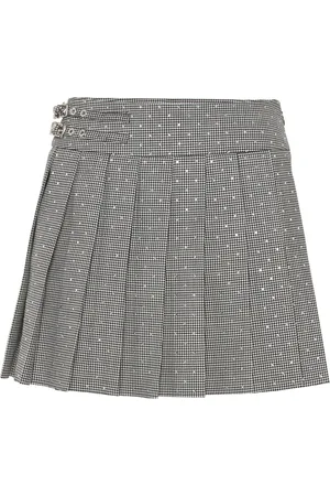 Philipp Plein Pleated mini skirt