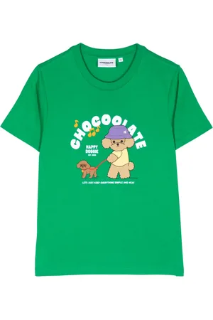 Chocoolate Graphic-print cotton T-shirt