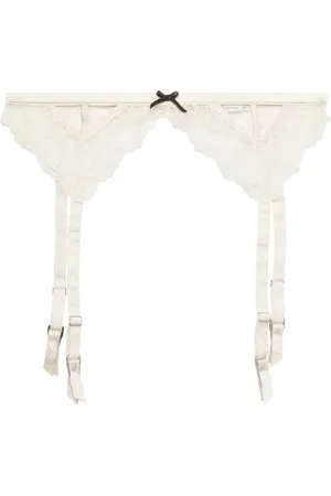 FLEUR DU MAL Bianca garter belt
