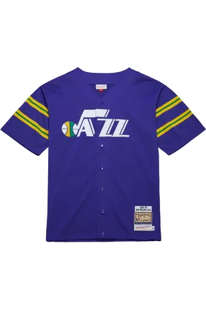 Mitchell & Ness 1974 New Orleans Jazz Full-Snap Shooting shirt