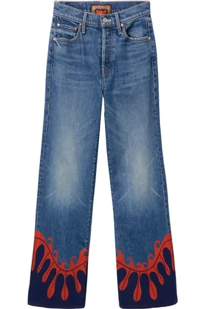 La DoubleJ X Mother The Tomcat Roller jeans