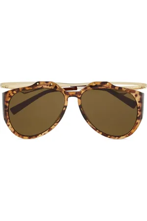 Saint Laurent Amelia pilot-frame sunglasses