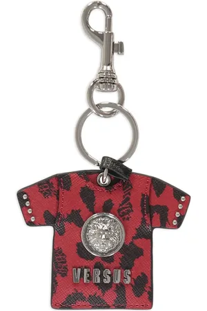 VERSACE Leather keyring