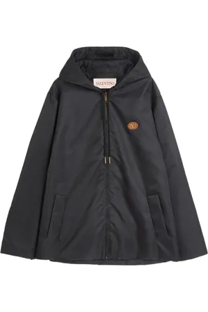 VALENTINO GARAVANI VLogo-patch hooded windbreaker