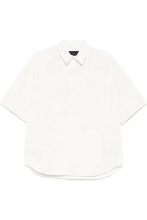 JUUN.J Logo-embroidered shirt