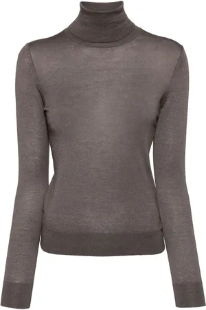 N.PEAL Margot roll-neck top