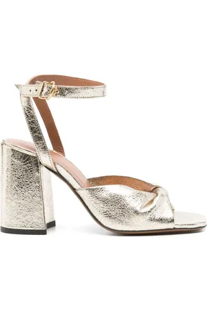 Maje 85mm metallic sandals