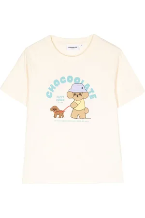Chocoolate Graphic-print cotton T-shirt