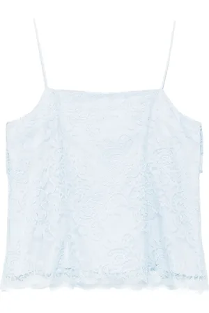 ERMANNO SCERVINO Lace-overlay top