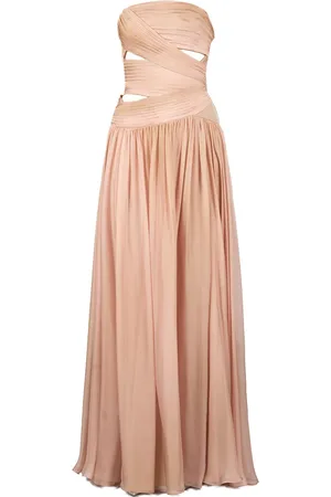 Elie saab Printed chiffon gown