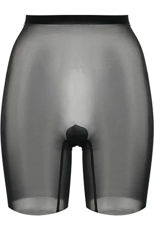Wolford Tulle-mesh sheer shorts