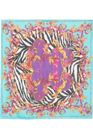 VERSACE Barocco-print scarf