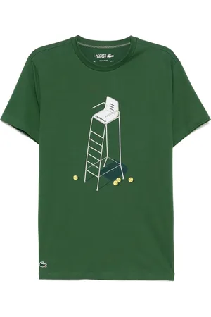 Lacoste Heritage print T-shirt