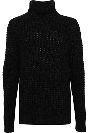 N.PEAL Chunky-knit roll-neck jumper