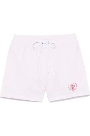 Family First Striped swim shorts