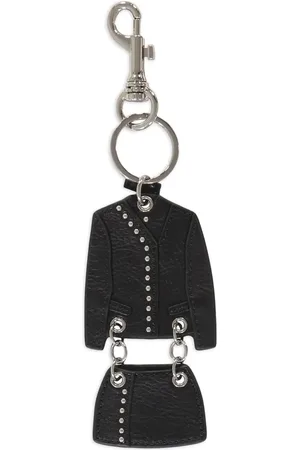 VERSACE Leather keyring