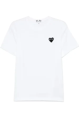 Comme des Garçons Rhinestone-emblem T-shirt
