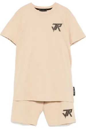 John Richmond Logo-print shorts set (set of two)