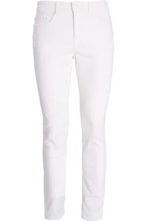 Karl Lagerfeld Slim-cut cotton trousers