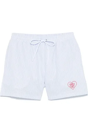Family First Striped swim shorts