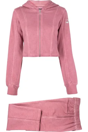 Izzue Logo-appliqué tracksuit