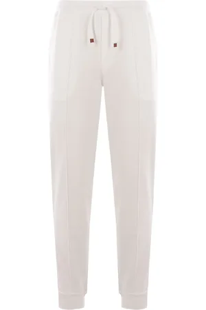 Brunello Cucinelli Cotton-blend track pants