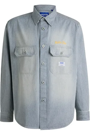 HUGO BOSS Striped button-up shirt