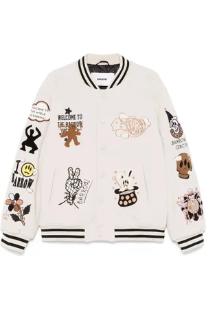 BARROW Embroidred college jacket