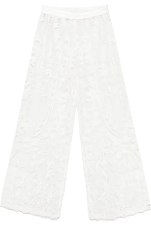 Maurizio Mykonos Lace trousers