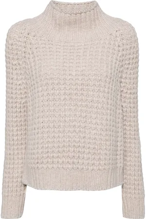 N.PEAL Roll-neck cashmere jumper