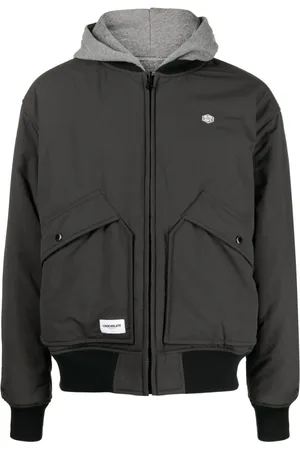 Chocoolate Logo-print reversible bomber jacket