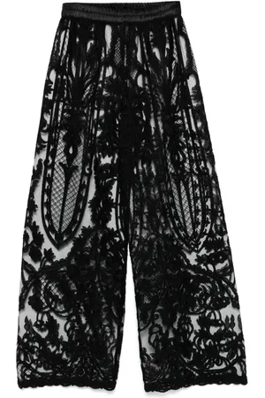 Maurizio Mykonos Lace trousers