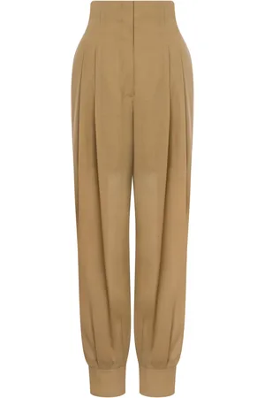 Serafini Pleated tapered trousers