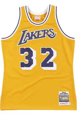Mitchell & Ness "NBA LA Lakers 84 Magic Johnson" authentic home jersey