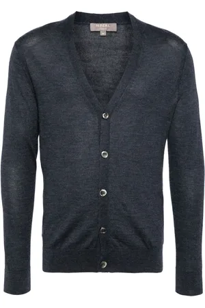 N.PEAL Curzon fine gauge cardigan