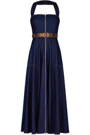 Nicholas Anastasia halter midi dress