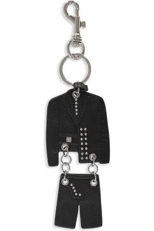 VERSACE Leather keyring