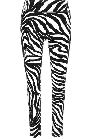 VERSACE Zebra-print leggings