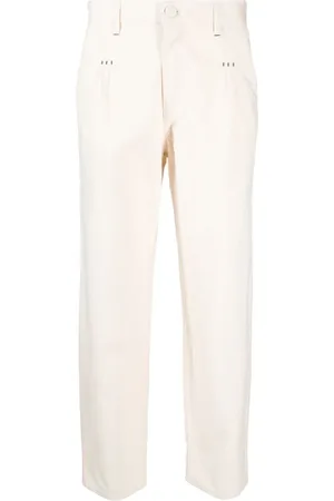 See by Chloé Pintuck-detail tapered jeans