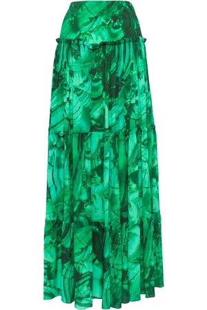 Roberto Cavalli Graphic print skirt