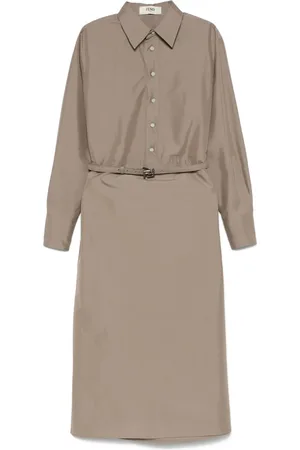Fendi Poplin shirt dress