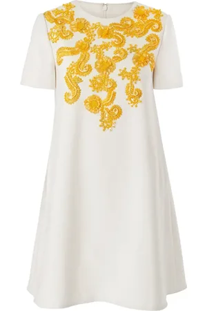 Carolina Herrera Embroidered mini dress