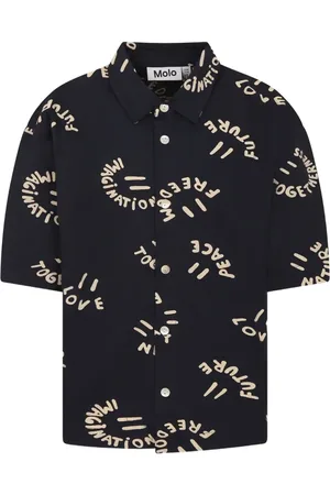 Molo Slogan-print shirt