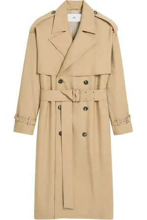Ami Virgin wool trench coat