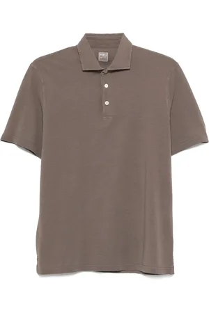 FEDELI Piqué polo shirt