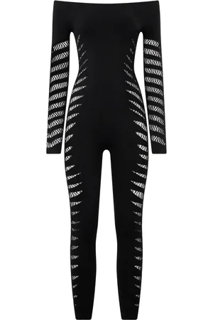 Roberto Cavalli Ripped-effect jumpsuit