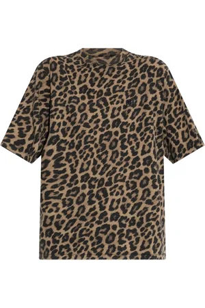 ANINE BING Leopard-print T-shirt