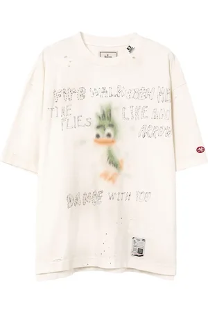 Maison Mihara Yasuhiro Distressed-effect T-shirt