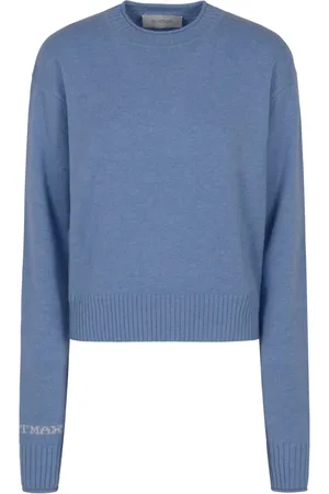 Sportmax Intarsia logo jumper